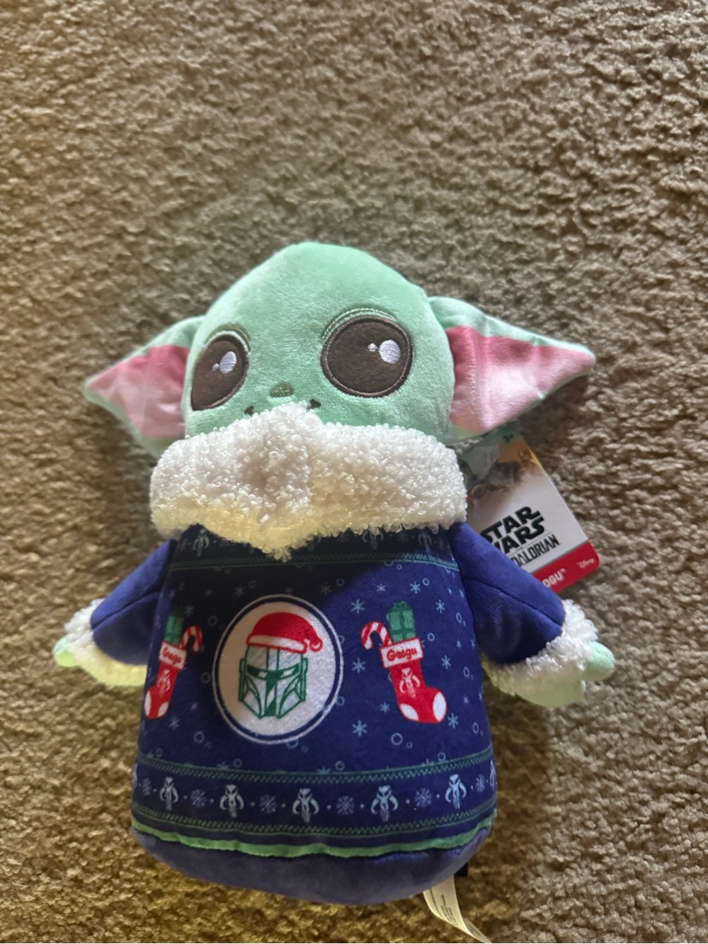 Star Wars Grogu Plush holiday Green, Pink, Blue